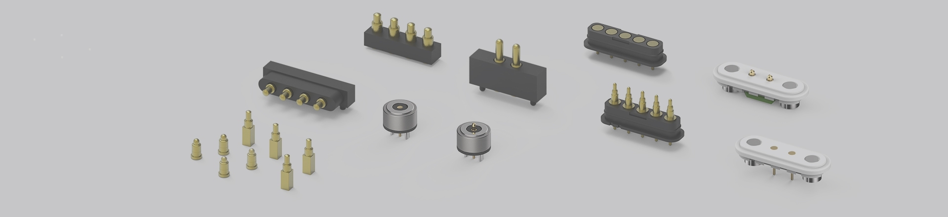 Pogo 磁吸弹簧针连接器