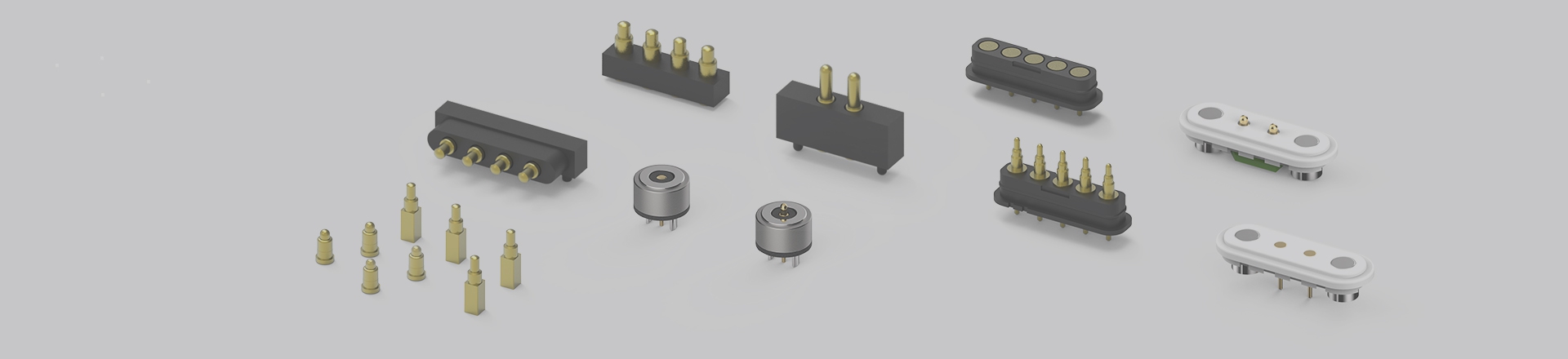 Pogo 磁吸弹簧针连接器