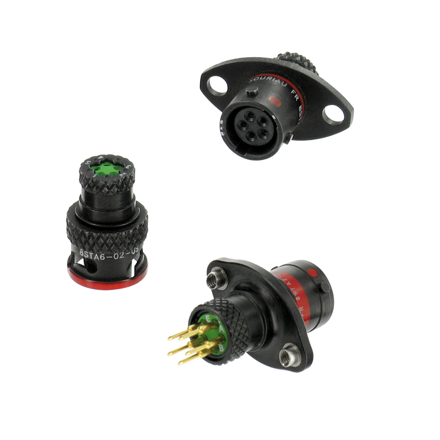 工业连接器和电缆组件-8STA系列轻型微型连接器