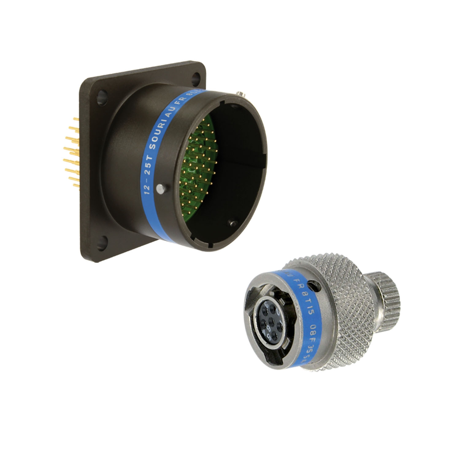 军用航空连接器和电缆组件-8LT 和 8T 系列 MIL-DTL-38999 系列 I 和 II
