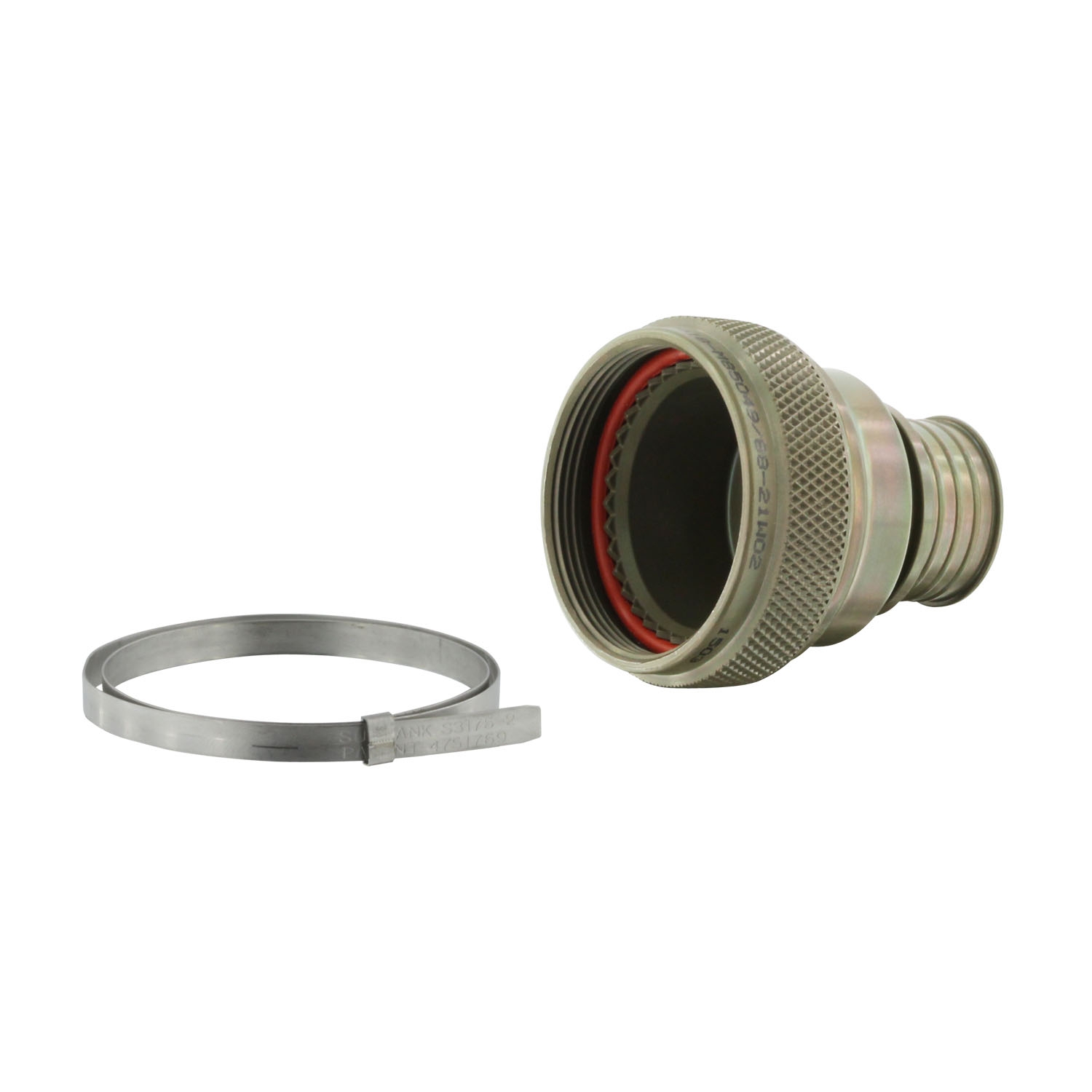 军用航空连接器和电缆组件 - 03系列卡箍适配器