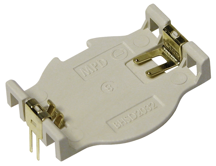 CR2032 纽扣电池座-BHSD-2032-PC