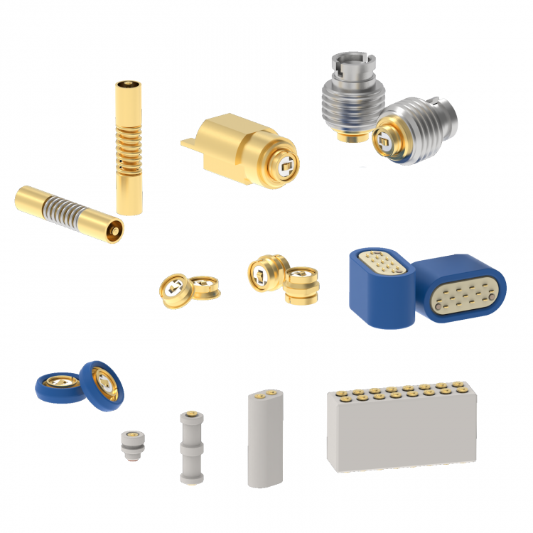 射频免焊板连接器   射频同轴连接器