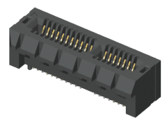 PCIE-LP高速电缆连接器