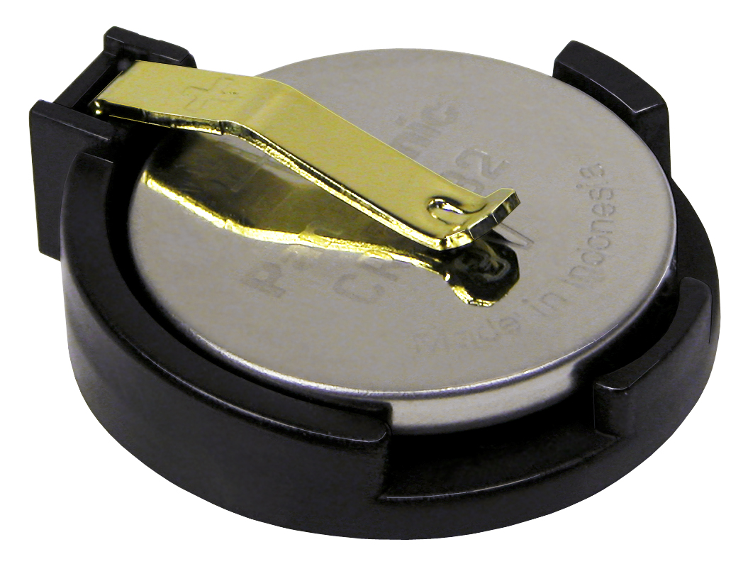 CR2032 纽扣电池座-BH32T-CG