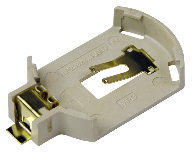 CR2032 纽扣电池座-LP2032SM-JJ-GTR