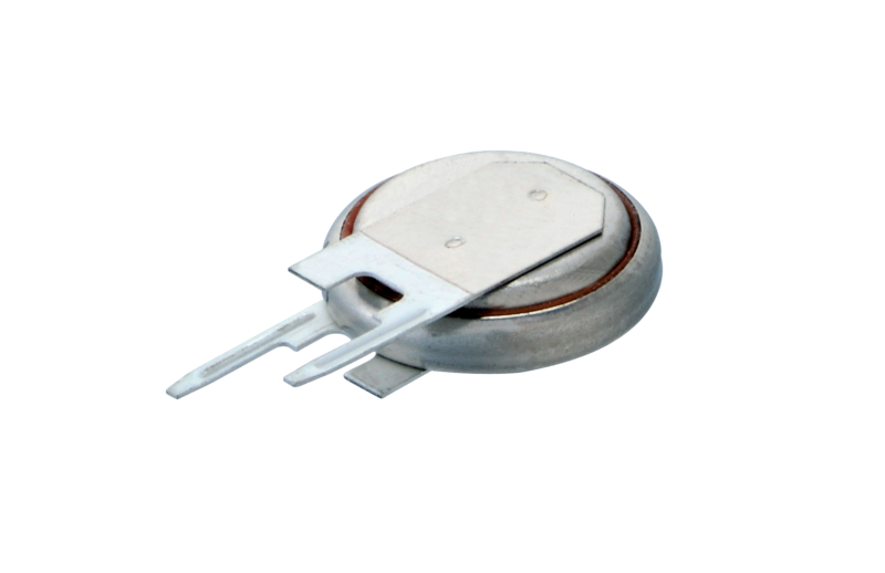 CR1025FV1-LF 带焊片的锂电池 垂直安装 用 2个标签 FV 规格   