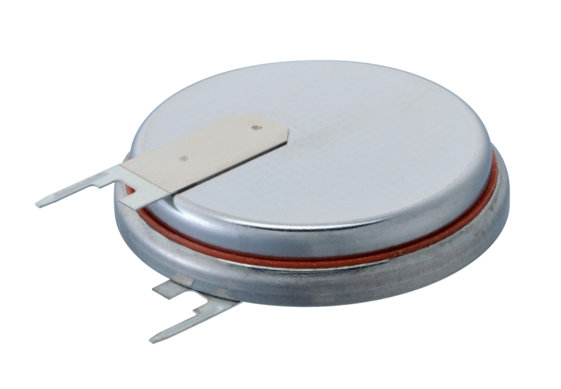 CR2450N-MFR VF    带焊片的锂电池 垂直安装用 2个标签 FV 规格 