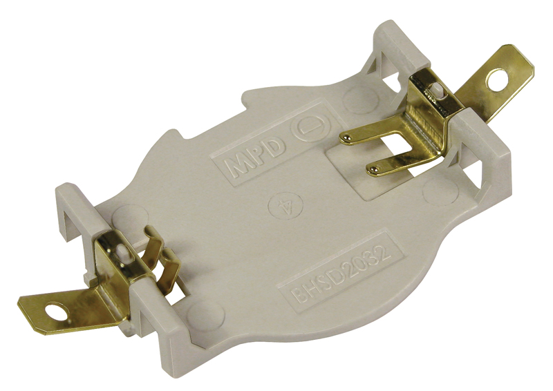 CR2032 纽扣电池座-BHSD-2032-L