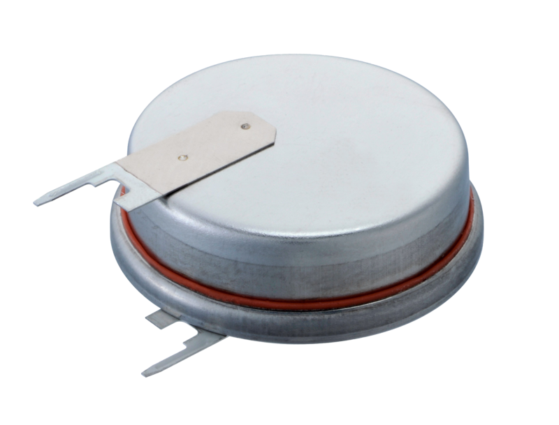 CR2477NFV-LF    带焊片的锂电池  垂直安装用 2个标签 FV 规格 