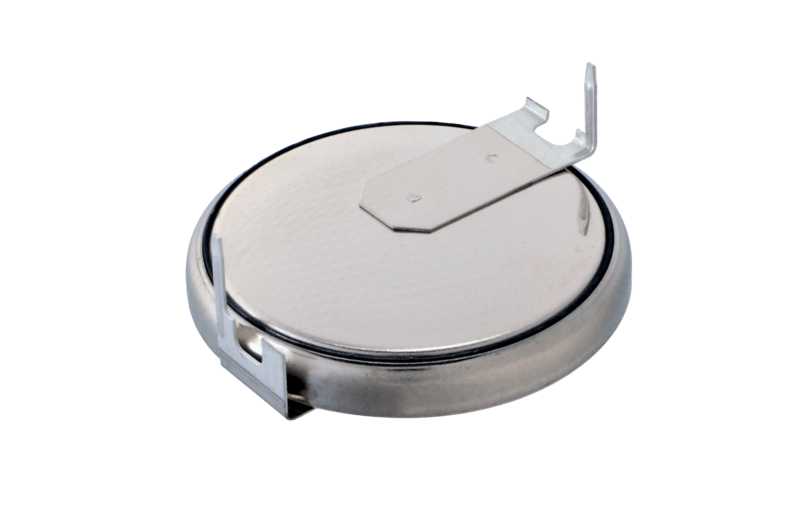 CR2032 MFR HF1  水平组装，带 2 个标签 FH 版本