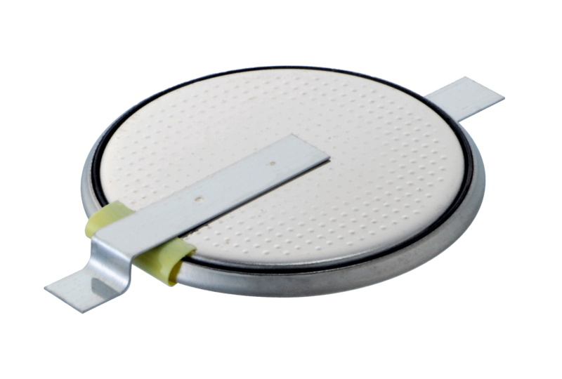 CR2016 MFR SM    带有两个标签页的水平SMD组件  SM 版本