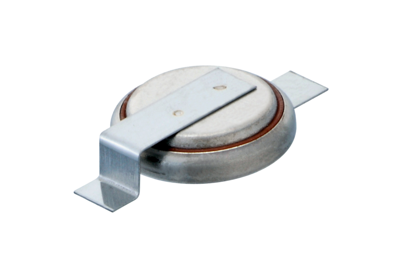 CR1025SM    带有两个标签页的水平SMD组件  SM 版本   