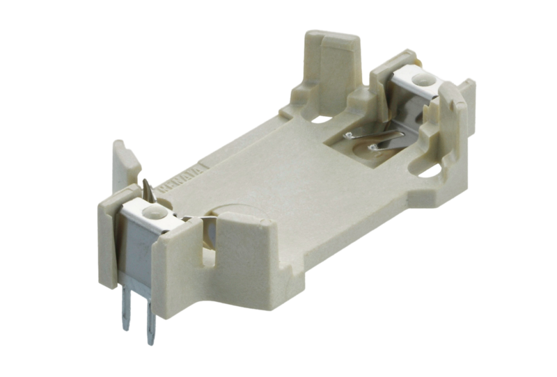 HU2450N-LF 通孔组装水平电池座