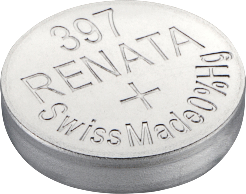 397 (OEM) 低耗电氧化银电池