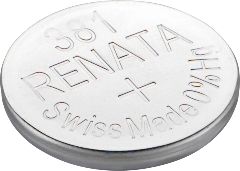 381 (OEM) 低耗电氧化银电池