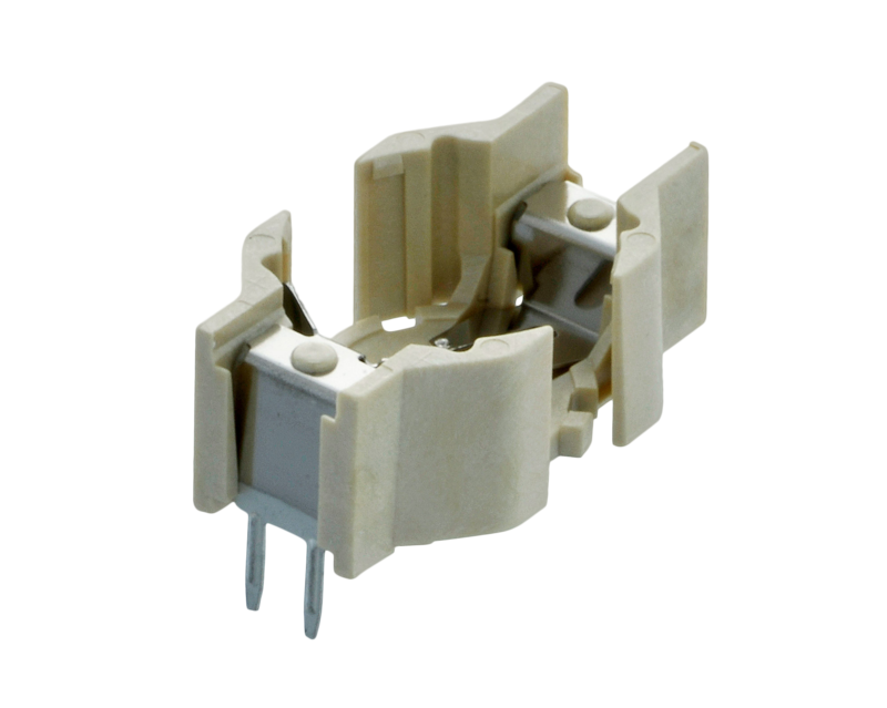 HU357-LF  通孔组装水平电池座