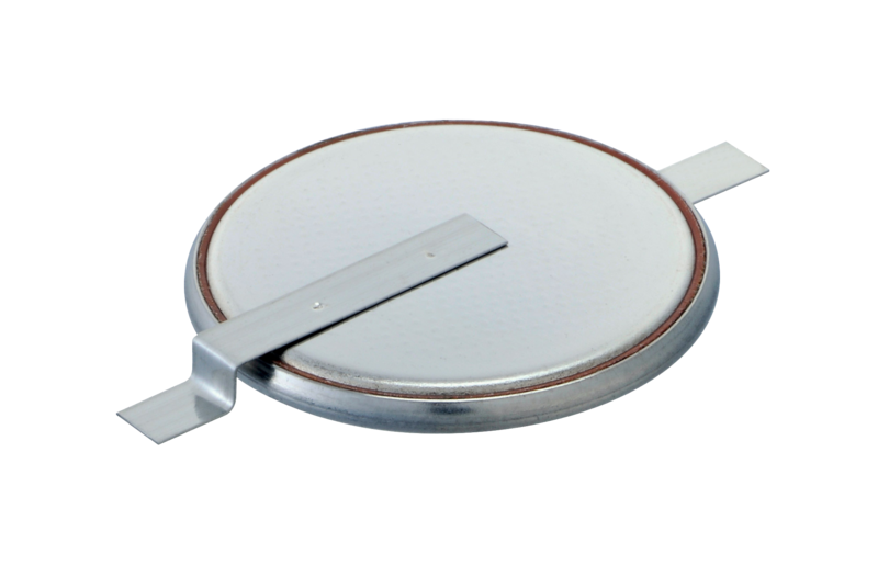 CR2320SM   带有两个标签页的水平SMD组件  SM 版本