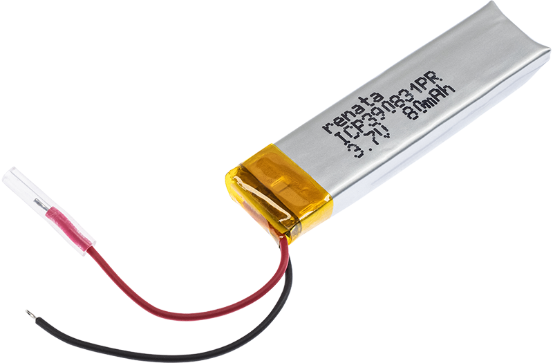 ICP390831PR 锂聚合物电池