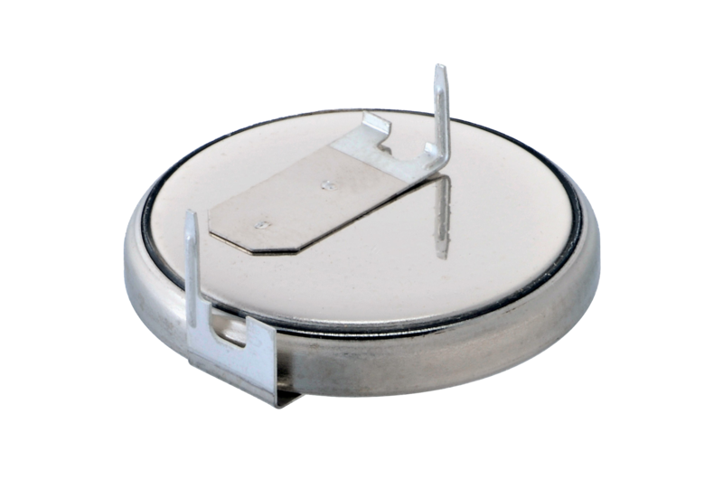 CR2032 MFR HF  水平组装，带 2 个标签 FH 版本