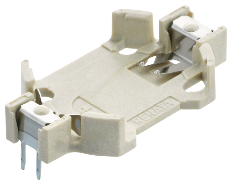 HU2032-LF 通孔组装水平电池座