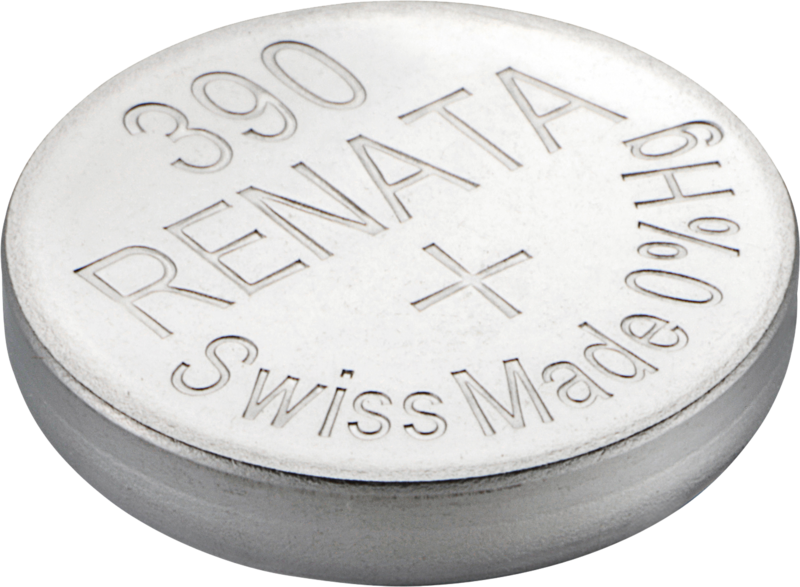 390 (OEM) 低耗电氧化银电池