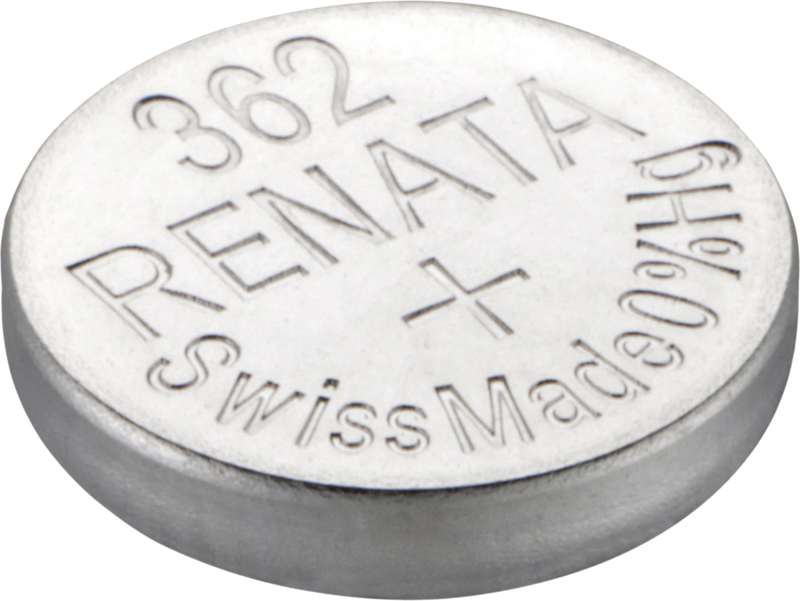 362 (OEM)  低耗电氧化银电池