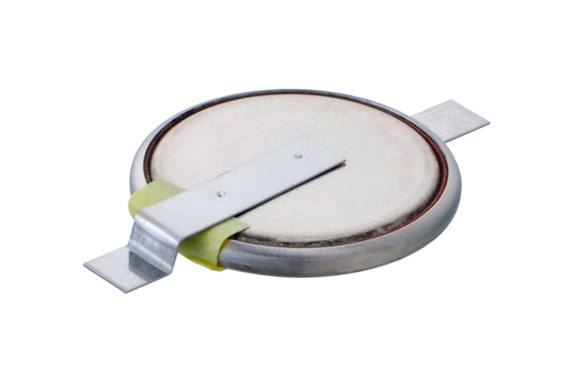 CR1616SM  带有两个标签页的水平SMD组件  SM 版本