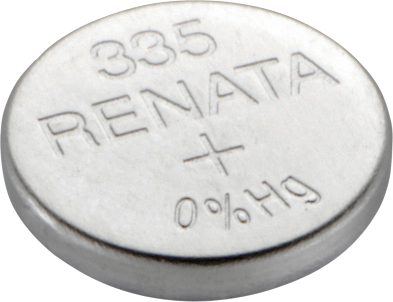 335 (OEM)   低耗电氧化银电池