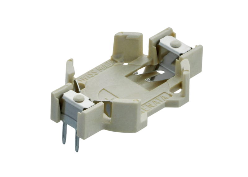 HU1632-LF 通孔组装水平电池座