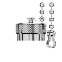 RFCT-N-CAP-GS-1  N型舱壁千斤顶的IP67防护帽，带垫片和链条