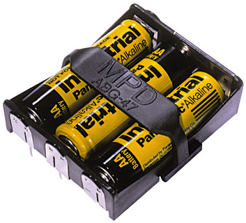 AA电池座-BA3AAPC-UL94V-0