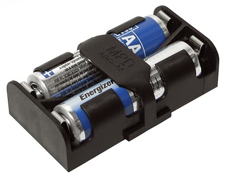 AA电池座-BK-6100-PC4